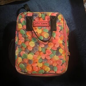 Betsey Johnson Colorful gumdrops Lunch Tote